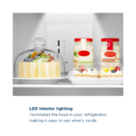 Insignia - 10.1 Cu. Ft. Top-Freezer Refrigerator with Reversible Door and ENERGY STAR Certification - White - Image 7