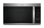 Whirlpool - 1.9 Cu. Ft. Over-the-Range Microwave with Sensor Cooking and Non-Stick Interior - Stainless Steel