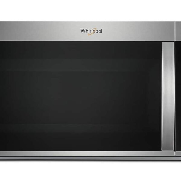 Whirlpool 1.9 Cu. Ft. Over-the-Range Microwave Sensor Cooking Non-Stick Interior Stainless Steel from Kings Outlet