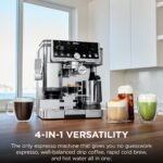 Ninja - Luxe Café Pro Series 4 in 1 Espresso, Drip Coffee, Cold & Hot Brew, Tamper, Grinder, Scale, Hands-Free Frother - Stainless Steel - Image 2