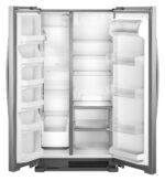 Whirlpool - 25.1 Cu. Ft. Side-by-Side Refrigerator - Stainless Steel - Image 2