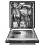 KitchenAid 24" Top Control Built-In Stainless Steel Tub Dishwasher 3rd Rack FreeFlex 44 dBA from Kings Outlet