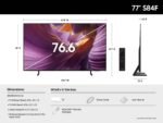 77" Class S84F OLED 4K UHD Samsung Vision AI Smart Tizen TV (2025) - Image 6