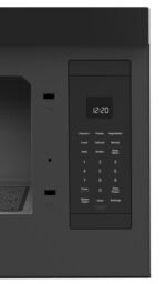 Whirlpool - 1.1 Cu. Ft. Over-the-Range Microwave with Flush Built-in Design - Black - Image 3