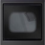 LG - 7.3 Cu. Ft. Smart Electric Dryer with Sensor Dry - Platinum Black