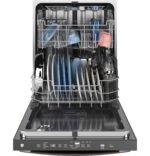 GE - 24" Top Control Built-In Stainless Steel Tub Dishwasher with 3rd Rack, Sanitize Cycle and 47 dBA - Slate - Image 4