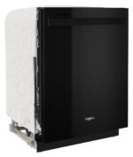 Whirlpool - 24" Top Control Built-In Stainless Steel Tub Dishwasher with Large Capacity Tall Top Rack and 50 dBA - Black - Image 2
