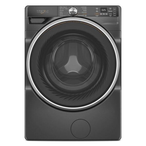 Whirlpool 5.0 Cu. Ft. High Efficiency Smart Front Load Washer FreshFlow Vent System Volcano from Kings Outlet