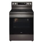 LG 6.3 Cu. Ft. Freestanding Electric True Convection Smart Range Air Fry Premium Handle from Kings Outlet