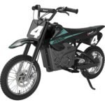 Razor - MX650 Dirt Rocket Off-Road Motocross Electric Ride-On Bike w/ 10 miles Max Operating Range and 17 mph Max Speed - Black/Teal