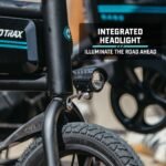 GoTrax - Z4 SWIFT Foldable eBike w/ 25mi Max Operating Range and 15.5mph Max Speed - Black - Image 6