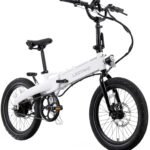 Lectric eBikes - XP Lite2 Foldable eBike: 45 miles Max Operating Range & 20 mph Max Speed - Unisize - Arctic White