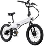 Lectric eBikes - XP Lite2 Foldable eBike: 45 miles Max Operating Range & 20 mph Max Speed - Unisize - Arctic White