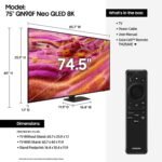 Samsung - 75" Class QN90F Series Neo QLED Mini LED 4K UHD SamsungVision AI Smart Tizen TV (2025) - Image 6
