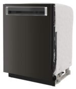 KitchenAid - 24" Top Control Built-In Stainless Steel Tub Dishwasher with 3rd Rack, 360 Max Jets, 44 dBA - Black Stainless Steel - Image 6