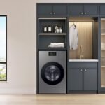 Samsung - 5.3 cu. ft. Bespoke AI Vented Smart All-In-One Washer/Electric Dryer Combo with AI Home - Dark steel - Image 7