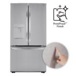 LG - 29 Cu. Ft. French Door Smart Refrigerator with External Water Dispenser - Stainless Steel - Image 5