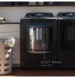 GE Profile - 5.3 Cu. Ft. High Efficiency Smart Top Load Washer with Smarter Wash Technology, Easier Reach & Direct Drive Motor - White - Image 4