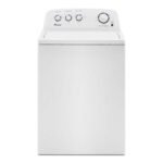 Amana - 3.8 Cu. Ft. High Efficiency Top Load Washer with with High-Efficiency Agitator - White