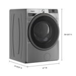 Whirlpool 4.5 Cu. Ft. Smart Front Load ENERGY STAR Washer FreshFlow Vent System Radiant from Kings Outlet