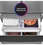 GE Profile 28.7 Cu. Ft. 4-Door French Door Smart Refrigerator Dual-Dispense AutoFill Pitcher Stainless from Kings Outlet