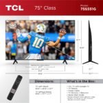 TCL 75" Class S5-Series 4K UHD LED Smart Google TV 2024 from Kings Outlet
