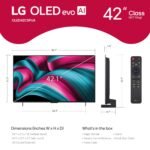 LG 42" Class C5 Series OLED evo AI 4K UHD Smart webOS TV 2025 from Kings Outlet