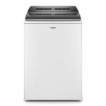 Whirlpool - 5.2/5.3 Cu. Ft. High Efficiency Smart Top Load Washer with 2 in 1 Removable Agitator - White