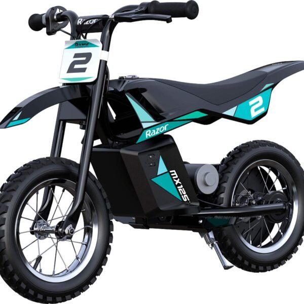 Razor MX125 Dirt Rocket eBike Kids 5.3 Miles Max Operating Range 8 mph Max from Kings Outlet