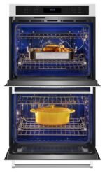 KitchenAid 30" Built-In Electric Convection Double Wall Oven Air Fry Mode White from Kings Outlet