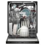 KitchenAid - 24" Top Control Built-In Stainless Steel Tub Dishwasher with Third Rack, Advanced ProDry System, and 44 dBA - Black Ore - Image 2