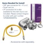 Insignia - 6.7 Cu. Ft. Gas Dryer with Sensor Dry - White - Image 5