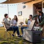 Anker SOLIX Everfrost 2 Electric Cooler 58L 61QT 288Wh Plug in Battery Refrigerator/Freezer Powered from Kings Outlet