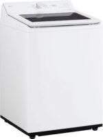 LG - 5.0 Cu. Ft. High-Efficiency Smart Top Load Washer with Easy Unload - Alpine White - Image 2