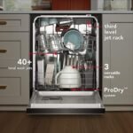 KitchenAid - 24" Top Control Built-In Tub Dishwasher with Third Level Jet Rack, 40+ Total Wash Jets, 41 dBA - Black Ore - Image 5