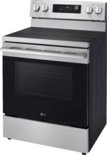 LG - 6.3 Cu. Ft. Freestanding Electric True Convection Smart Range with Air Fry and UltraHeat Element - Stainless Steel - Image 6