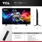 TCL - 50" Class QM5K Series 4K UHD HDR QD-Mini LED Smart TV with Google TV (2025) - Image 2
