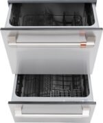 Café - 24" Top Control Built-In Double Drawer Dishwasher, Customizable - Stainless Steel - Image 3