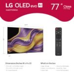 LG 77" Class G5 Series OLED evo AI 4K UHD Smart webOS TV One from Kings Outlet
