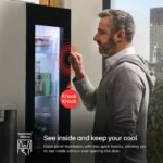 LG Standard-Depth MAX 28.6 Cu. Ft. 4-Door French Door-in-Door Smart Refrigerator InstaView MyColor Stainless from Kings Outlet