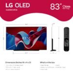 LG 83" Class C4 Series OLED evo 4K UHD Smart webOS TV 2024 from Kings Outlet