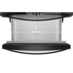 Whirlpool - 24.5 Cu. Ft. French Door Refrigerator with Two-Tier Freezer Storage - Black - Image 4
