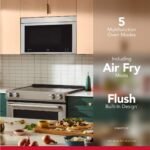 KitchenAid - 1.1 Cu. Ft. Convection Flush Built-In Over-the-Range Microwave with Air Fry Mode - Stainless Steel - Image 5