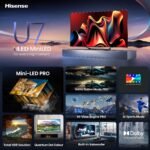 Hisense - 85" Class U7 Series Mini-LED 4K UHD QLED Smart Google TV (2024) - Image 3