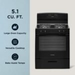 Amana - 5.1 Cu. Ft. Freestanding Gas Range with Bake Assist Temps - Black - Image 4