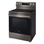 LG 6.3 Cu. Ft. Freestanding Electric True Convection Smart Range Air Fry Premium Handle from Kings Outlet