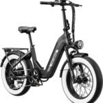 Heybike - Ranger S 2.0 - Foldable Step-Thru Fat-Tire 750W Ebike, Hydraulic Disc Brakes, 55 Miles Max Range, 28MPH - UL Certified - Black