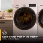 Whirlpool 5.0 Cu. Ft. High Efficiency Stackable Smart Front Load Washer Steam FreshFlow Vent from Kings Outlet