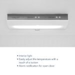 Insignia - 18 Cu. Ft. Top-Freezer Refrigerator with ENERGY STAR Certification - Stainless Steel - Image 7