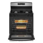 Amana - 5.1 Cu. Ft. Freestanding Gas Range with Bake Assist Temps - Stainless Steel - Image 2
